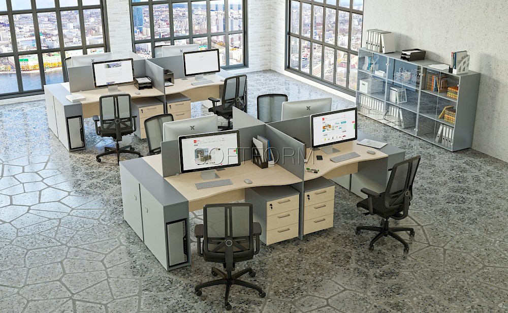 «биКОД» - новая коллекция офисной мебели для персонала!