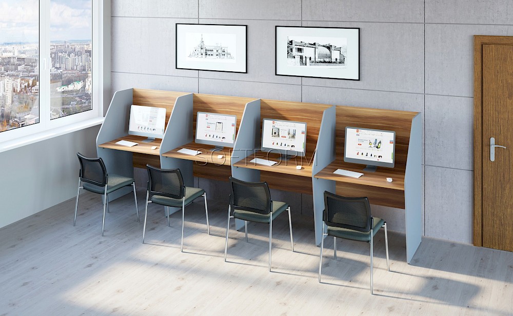 «биКОД-КОНТАКТ» - новая коллекция офисной мебели для персонала!